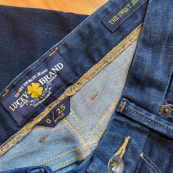 Lucky Brand Sweet Jean Boot Size 25 - Picture 5 of 7